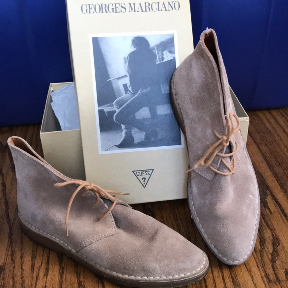 80’s Vintage Guess Suede Half Boot Size 7